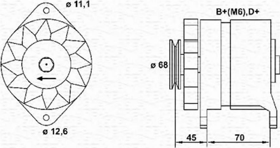 Magneti Marelli 063321062010 - Alternatore www.autoricambit.com