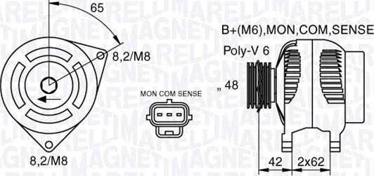 Magneti Marelli 063377409010 - Alternatore www.autoricambit.com