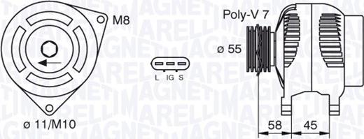 Magneti Marelli 063377434010 - Alternatore www.autoricambit.com