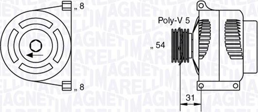 Magneti Marelli 063377426010 - Alternatore www.autoricambit.com