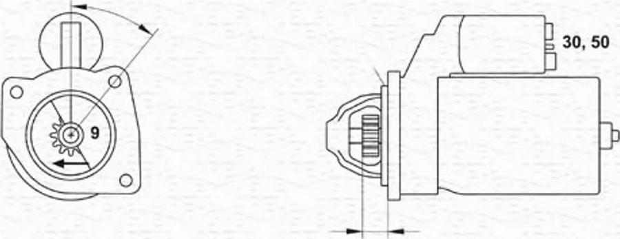 Magneti Marelli 063216833010 - Motorino d'avviamento www.autoricambit.com