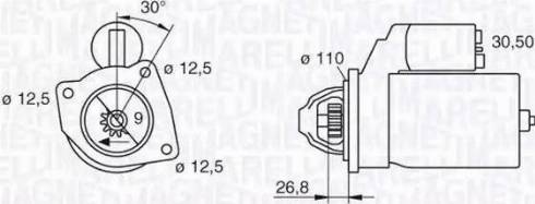 Magneti Marelli 063216741010 - Motorino d'avviamento www.autoricambit.com