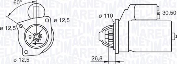 Magneti Marelli 063216731010 - Motorino d'avviamento www.autoricambit.com