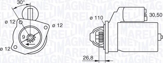 Magneti Marelli 063217154010 - Motorino d'avviamento www.autoricambit.com