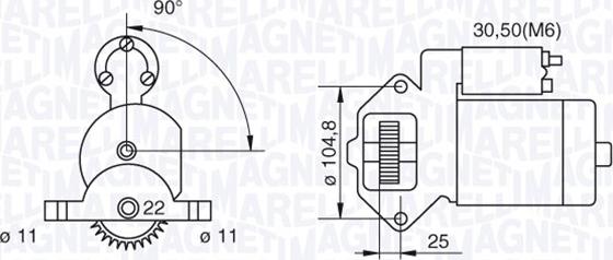 Magneti Marelli 063280032010 - Motorino d'avviamento www.autoricambit.com