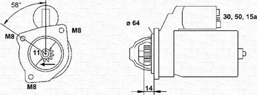 Magneti Marelli 063221431010 - Motorino d'avviamento www.autoricambit.com