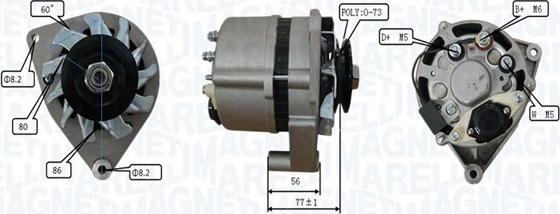 Magneti Marelli 063739066010 - Alternatore www.autoricambit.com