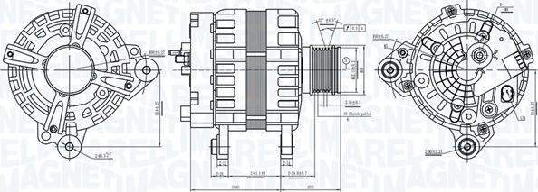 Magneti Marelli 063739063010 - Alternatore www.autoricambit.com