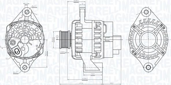 Magneti Marelli 063736094010 - Alternatore www.autoricambit.com