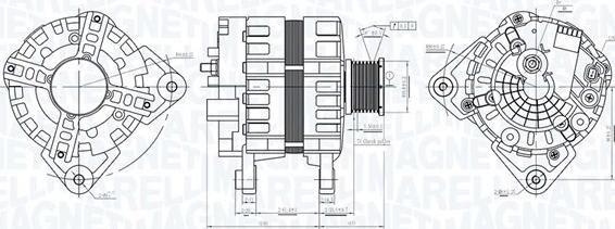 Magneti Marelli 063736095010 - Alternatore www.autoricambit.com