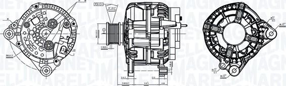 Magneti Marelli 063736359010 - Alternatore www.autoricambit.com