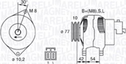 Magneti Marelli 063730015010 - Alternatore www.autoricambit.com