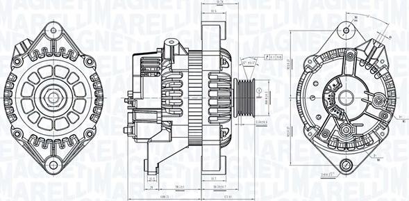 Magneti Marelli 063730861010 - Alternatore www.autoricambit.com