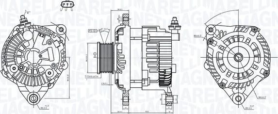 Magneti Marelli 063731946010 - Alternatore www.autoricambit.com