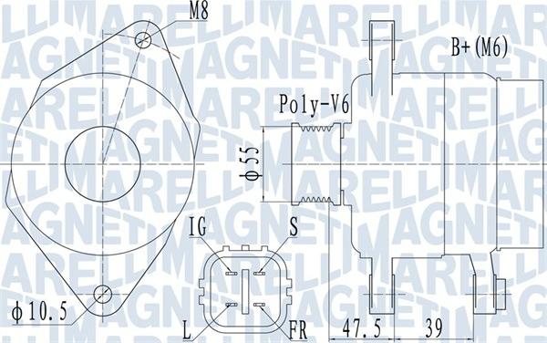 Magneti Marelli 063731942010 - Alternatore www.autoricambit.com