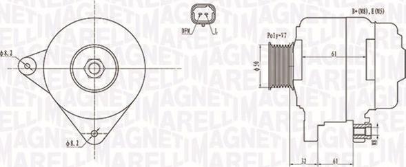 Magneti Marelli 063731959010 - Alternatore www.autoricambit.com