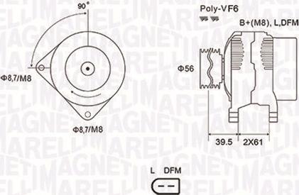 Magneti Marelli 063731912010 - Alternatore www.autoricambit.com