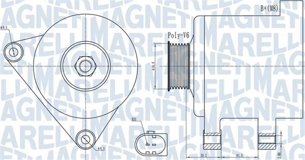 Magneti Marelli 063731937010 - Alternatore www.autoricambit.com