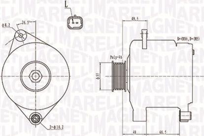 Magneti Marelli 063731444010 - Alternatore www.autoricambit.com