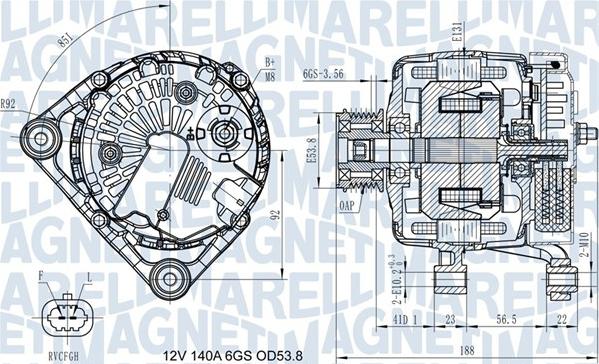 Magneti Marelli 063731406710 - Alternatore www.autoricambit.com