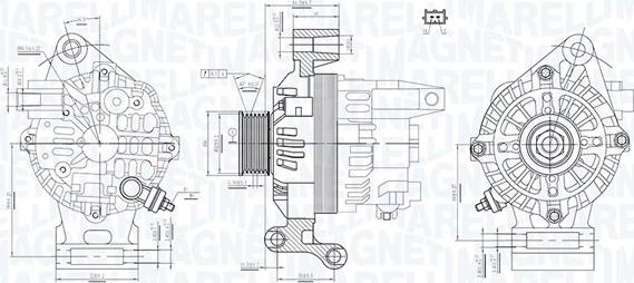 Magneti Marelli 063731474010 - Alternatore www.autoricambit.com