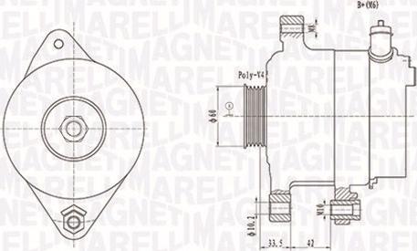 Magneti Marelli 063731595010 - Alternatore www.autoricambit.com