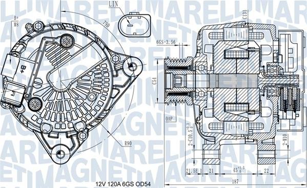 Magneti Marelli 063731545910 - Alternatore www.autoricambit.com