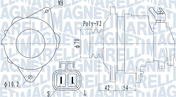 Magneti Marelli 063731533010 - Alternatore www.autoricambit.com