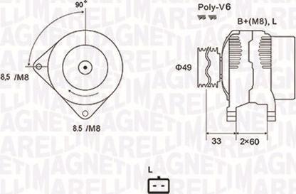 Magneti Marelli 063731661010 - Alternatore www.autoricambit.com