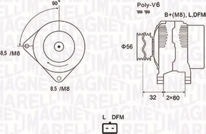 Magneti Marelli 063731662010 - Alternatore www.autoricambit.com