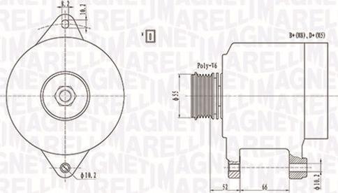 Magneti Marelli 063731157010 - Alternatore www.autoricambit.com