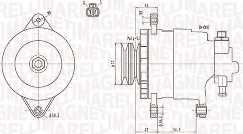 Magneti Marelli 063731183010 - Alternatore www.autoricambit.com