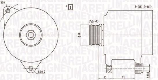 Magneti Marelli 063731139010 - Alternatore www.autoricambit.com