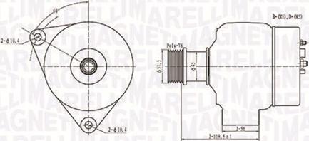 Magneti Marelli 063731138010 - Alternatore www.autoricambit.com