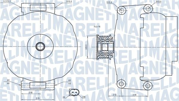 Magneti Marelli 063731840010 - Alternatore www.autoricambit.com