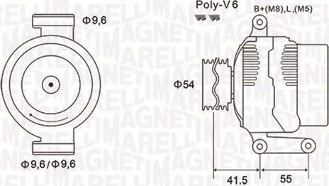 Magneti Marelli 063731856010 - Alternatore www.autoricambit.com