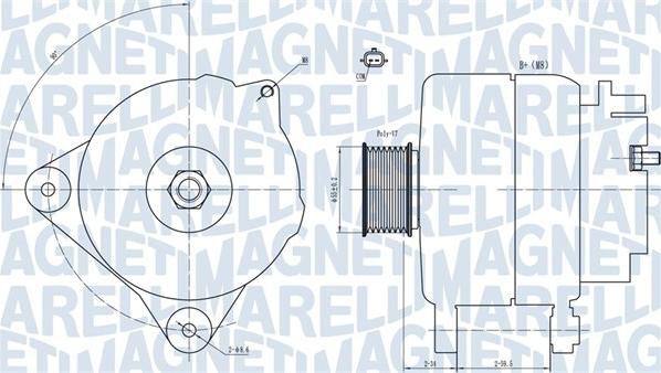 Magneti Marelli 063731866010 - Alternatore www.autoricambit.com