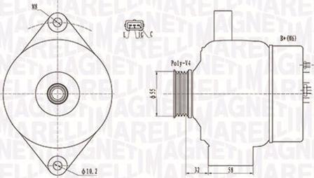 Magneti Marelli 063731803010 - Alternatore www.autoricambit.com