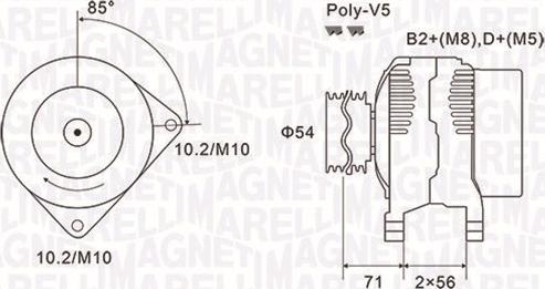 Magneti Marelli 063731833010 - Alternatore www.autoricambit.com