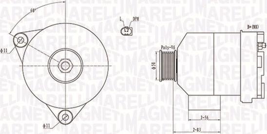 Magneti Marelli 063731872010 - Alternatore www.autoricambit.com