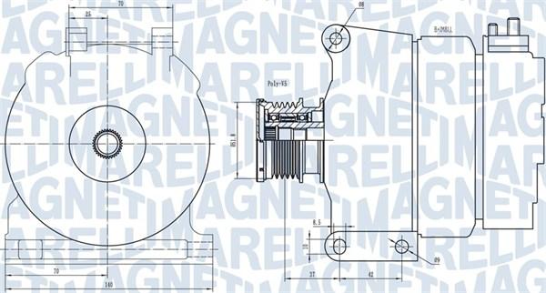 Magneti Marelli 063731390010 - Alternatore www.autoricambit.com