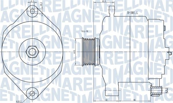 Magneti Marelli 063731343010 - Alternatore www.autoricambit.com