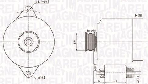 Magneti Marelli 063731306010 - Alternatore www.autoricambit.com