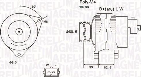 Magneti Marelli 063731317010 - Alternatore www.autoricambit.com