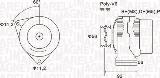 Magneti Marelli 063731299010 - Alternatore www.autoricambit.com