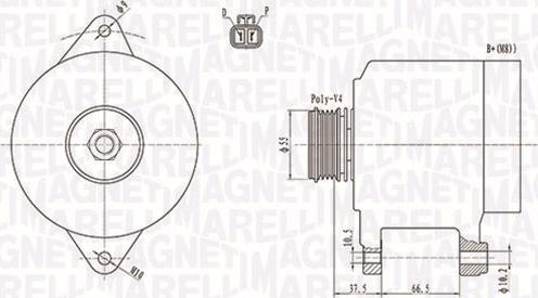 Magneti Marelli 063731283010 - Alternatore www.autoricambit.com