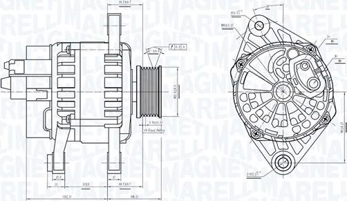 Magneti Marelli 063731743010 - Alternatore www.autoricambit.com