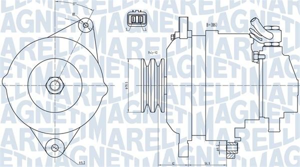 Magneti Marelli 063731717010 - Alternatore www.autoricambit.com