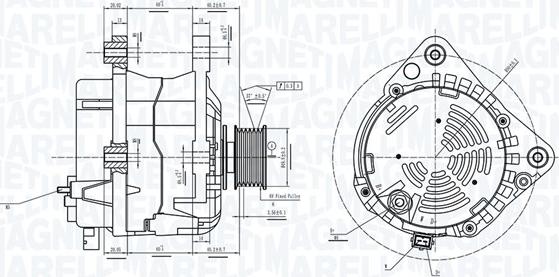 Magneti Marelli 063733837010 - Alternatore www.autoricambit.com