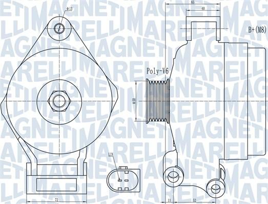 Magneti Marelli 063732044010 - Alternatore www.autoricambit.com